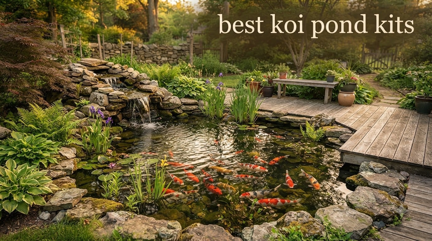 best koi pond kits