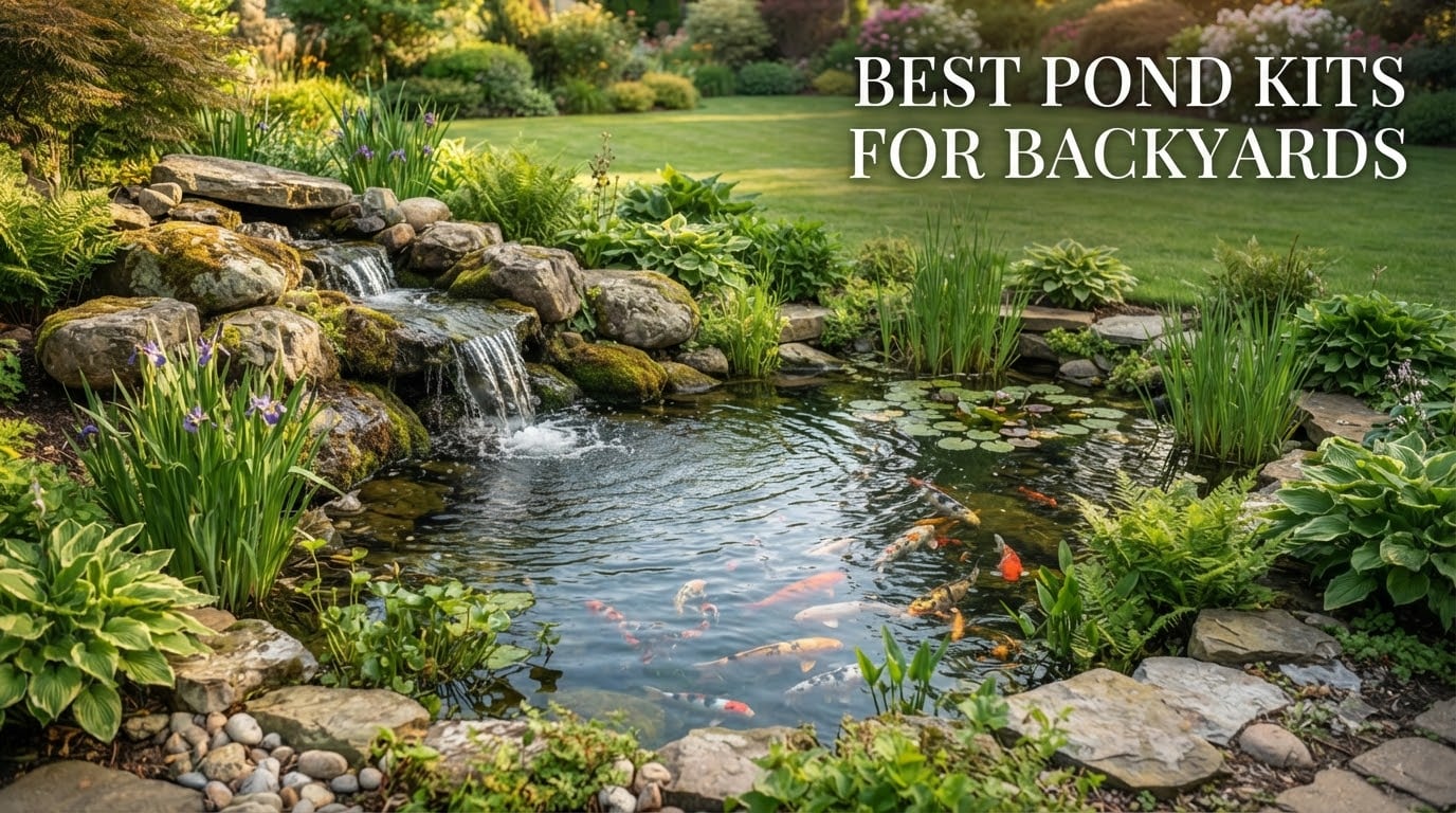 best pond kits for backyards