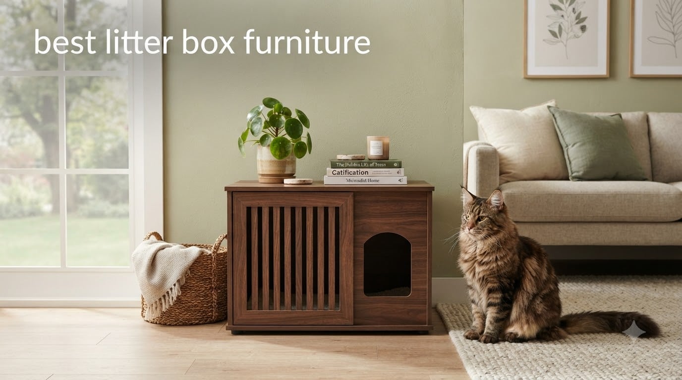 best litter box furniture