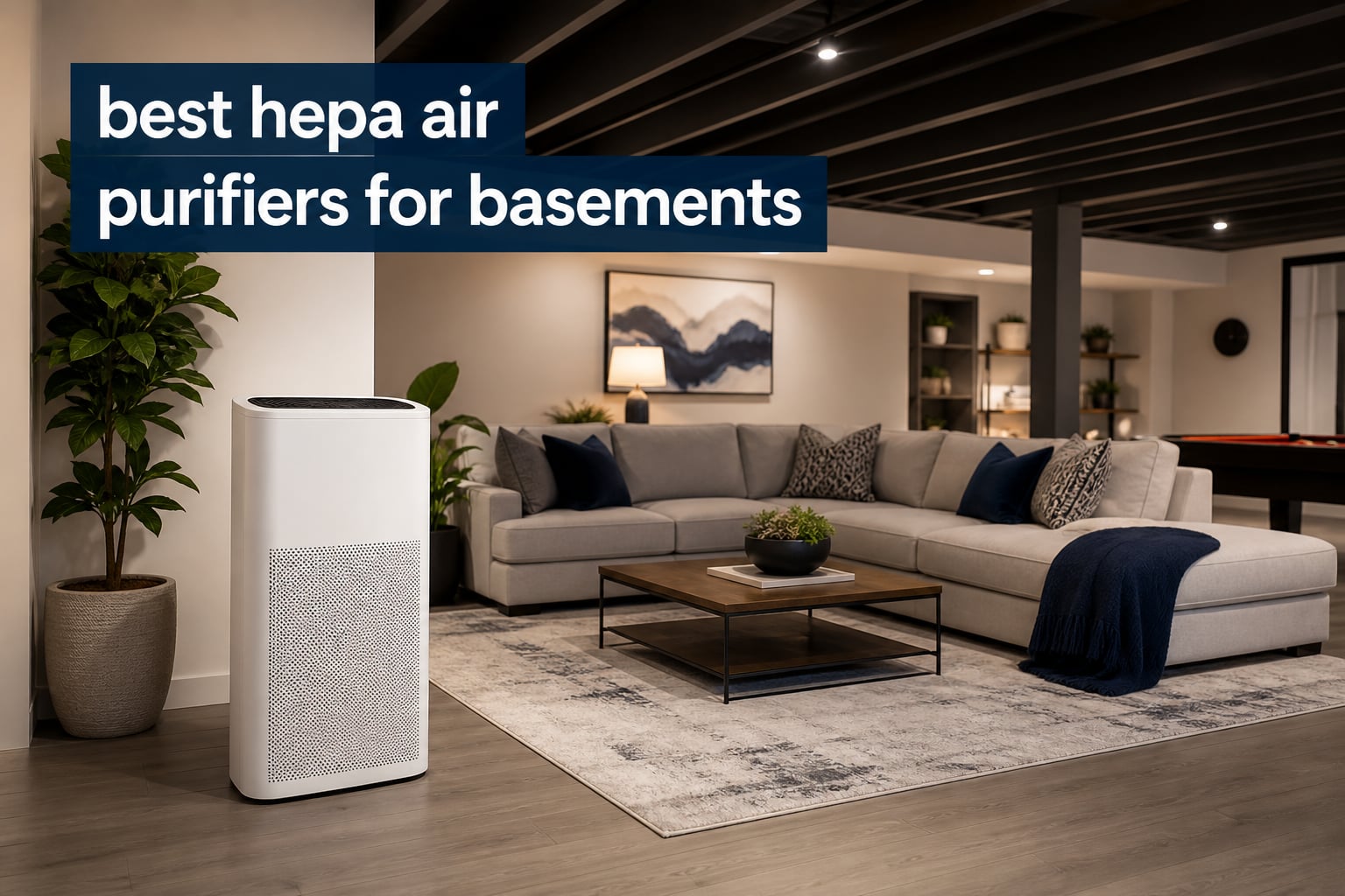 best hepa air purifiers for basements
