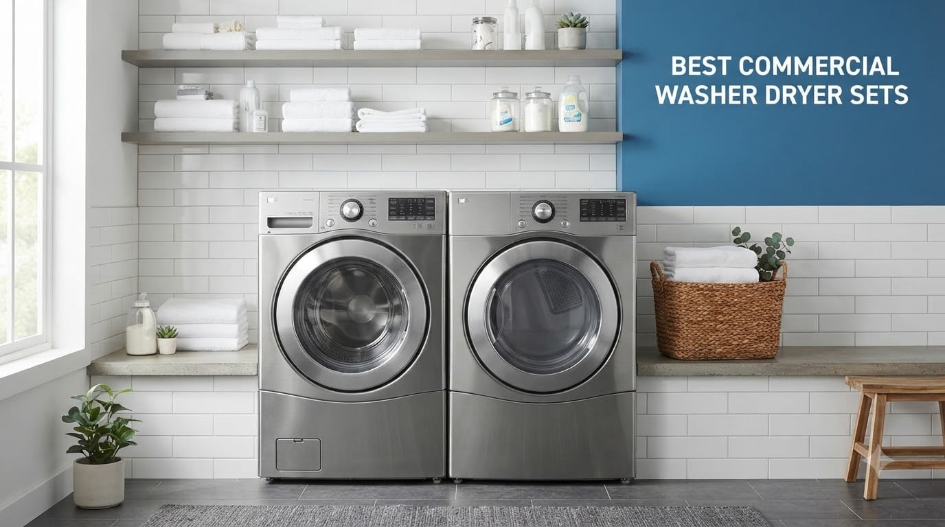 best commercial washer dryer sets