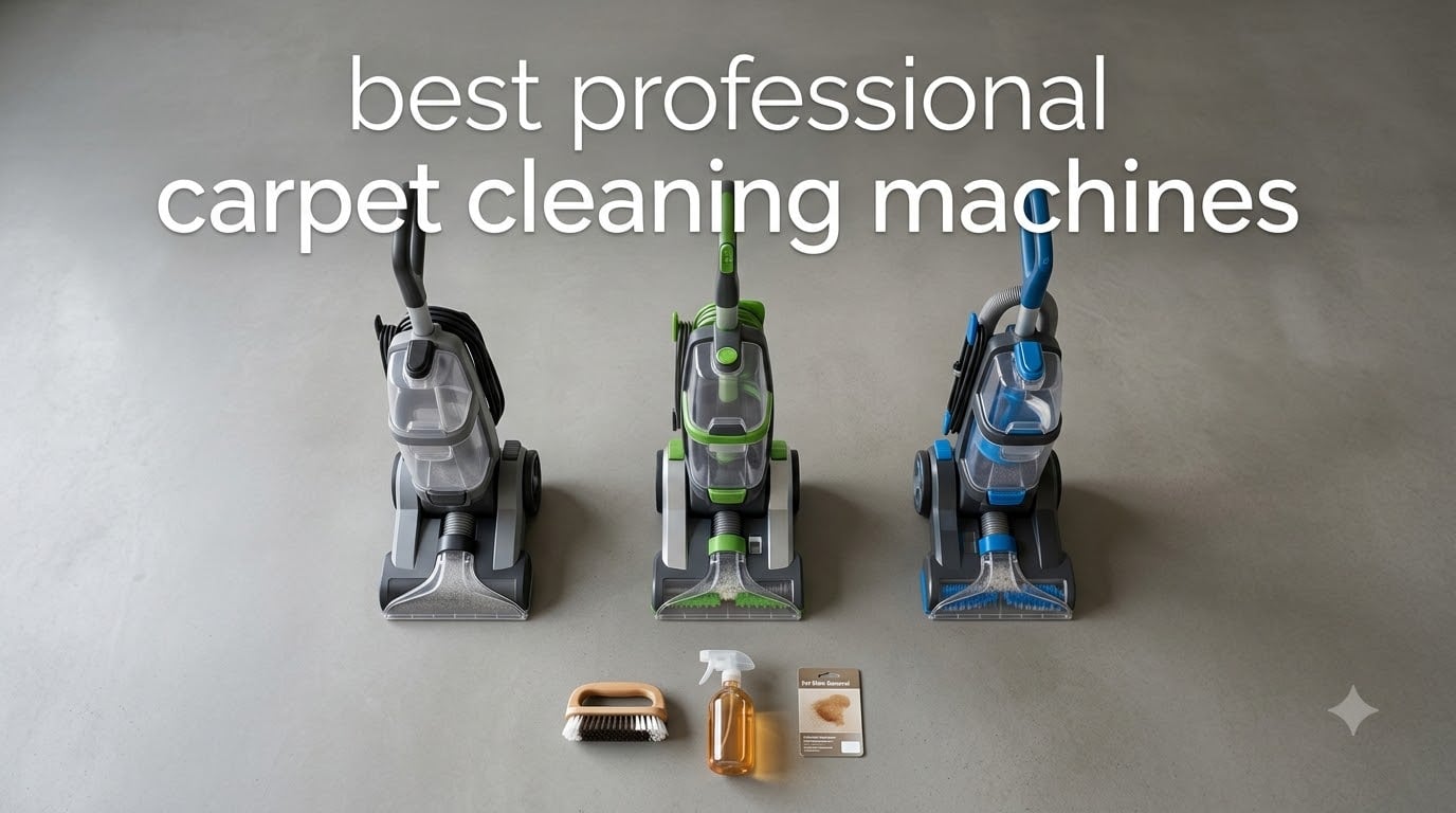 best professional carpet cleaning machines