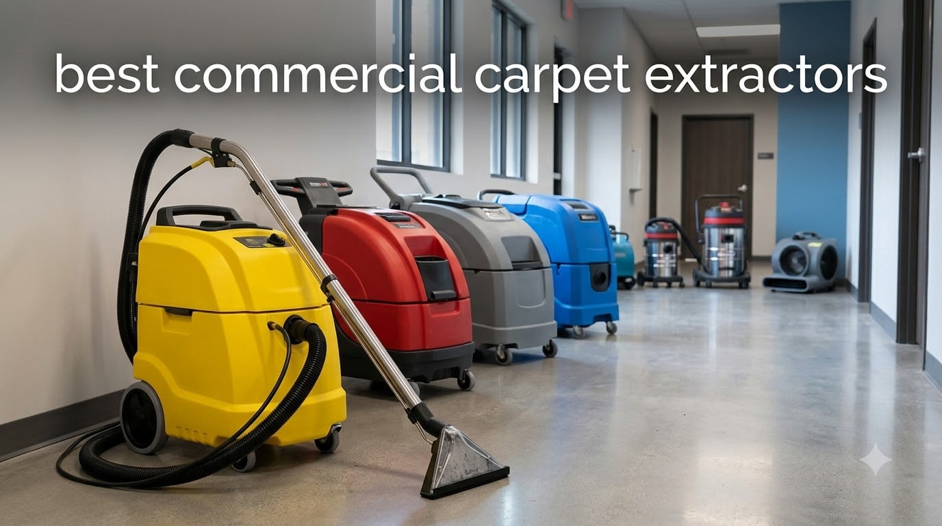 best commercial carpet extractors