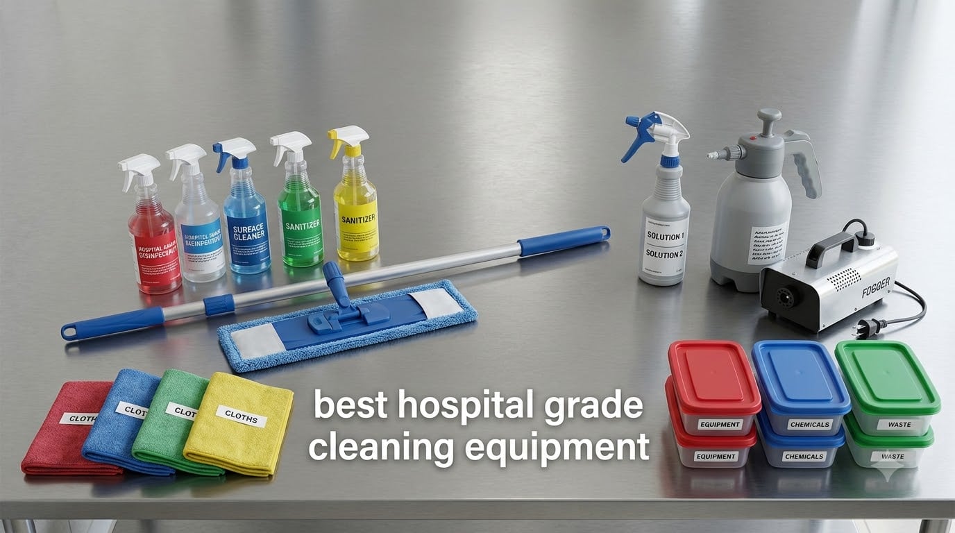 best hospital grade cleaning equipment