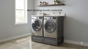 best stacking laundry pedestals