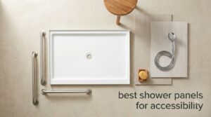 best shower panels for accessibility