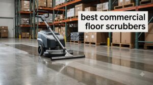 best commercial floor scrubbers