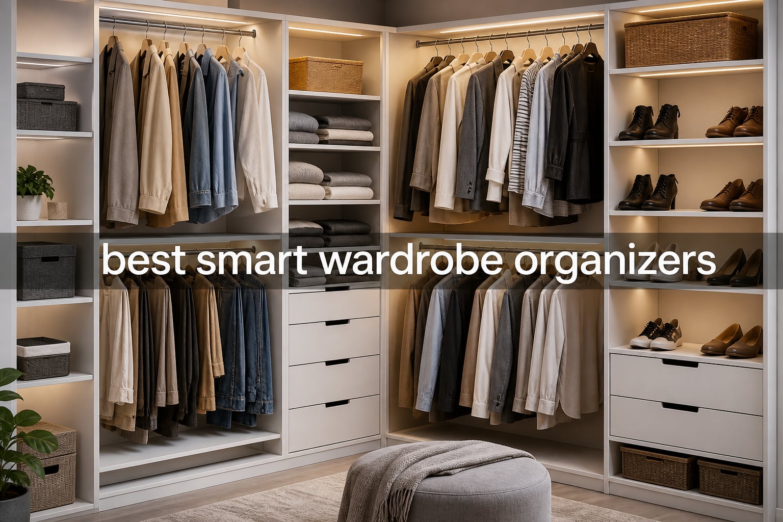 best smart wardrobe organizers