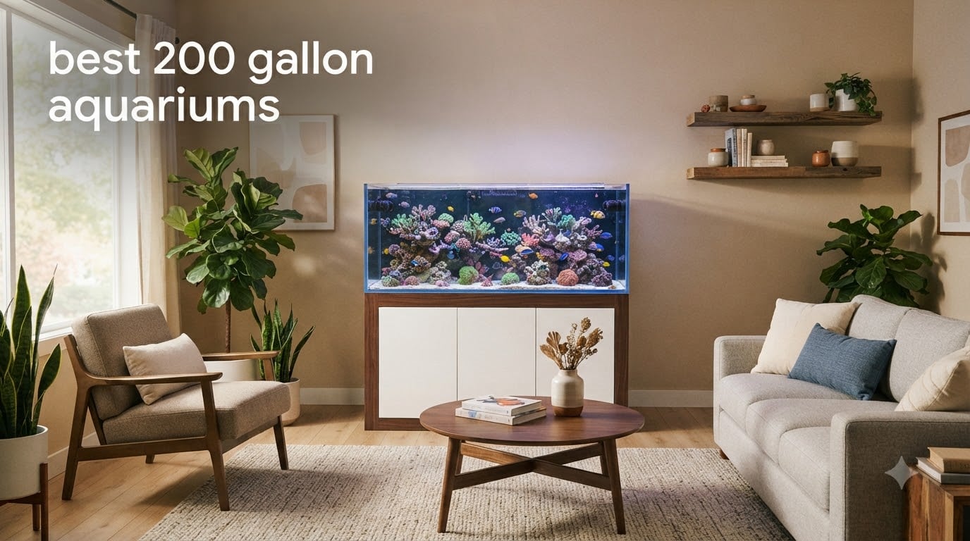 best 200 gallon aquariums