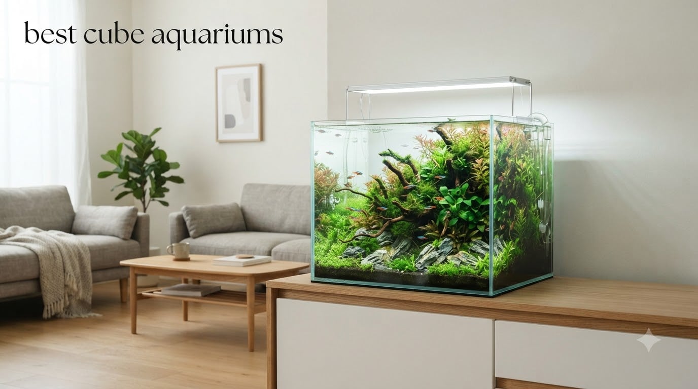 best cube aquariums