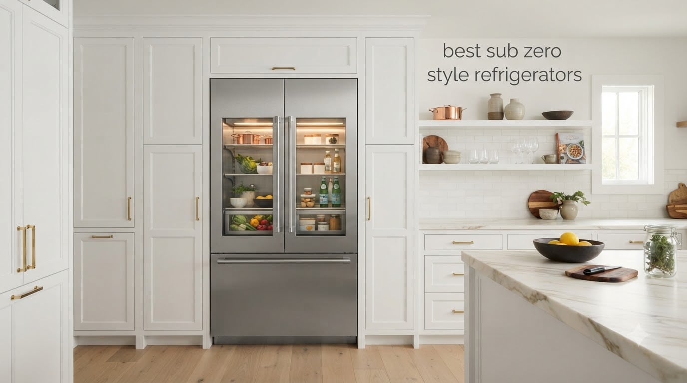 best sub zero style refrigerators