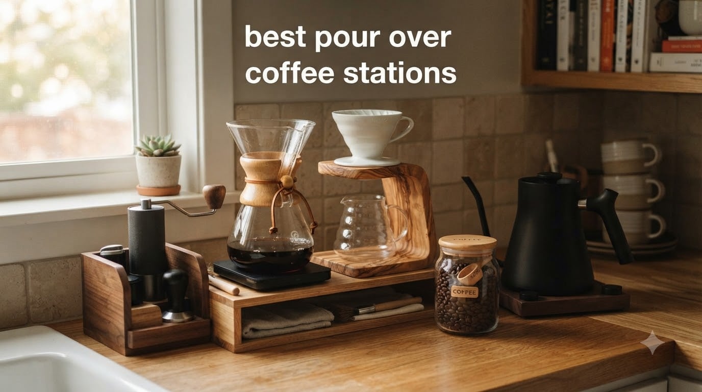 best pour over coffee stations