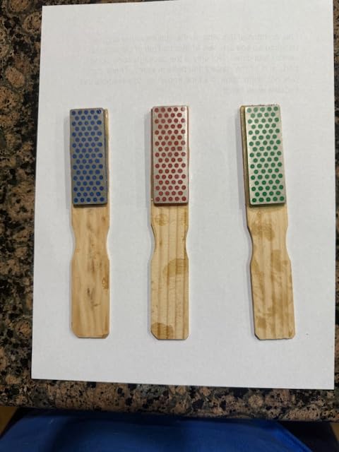 Diamond Machining Technology (DMT) W7EFC Whetstone Mini Diamond Stone - Coarse / Fine / Extra-Fine - Set of 3 customer photo 2
