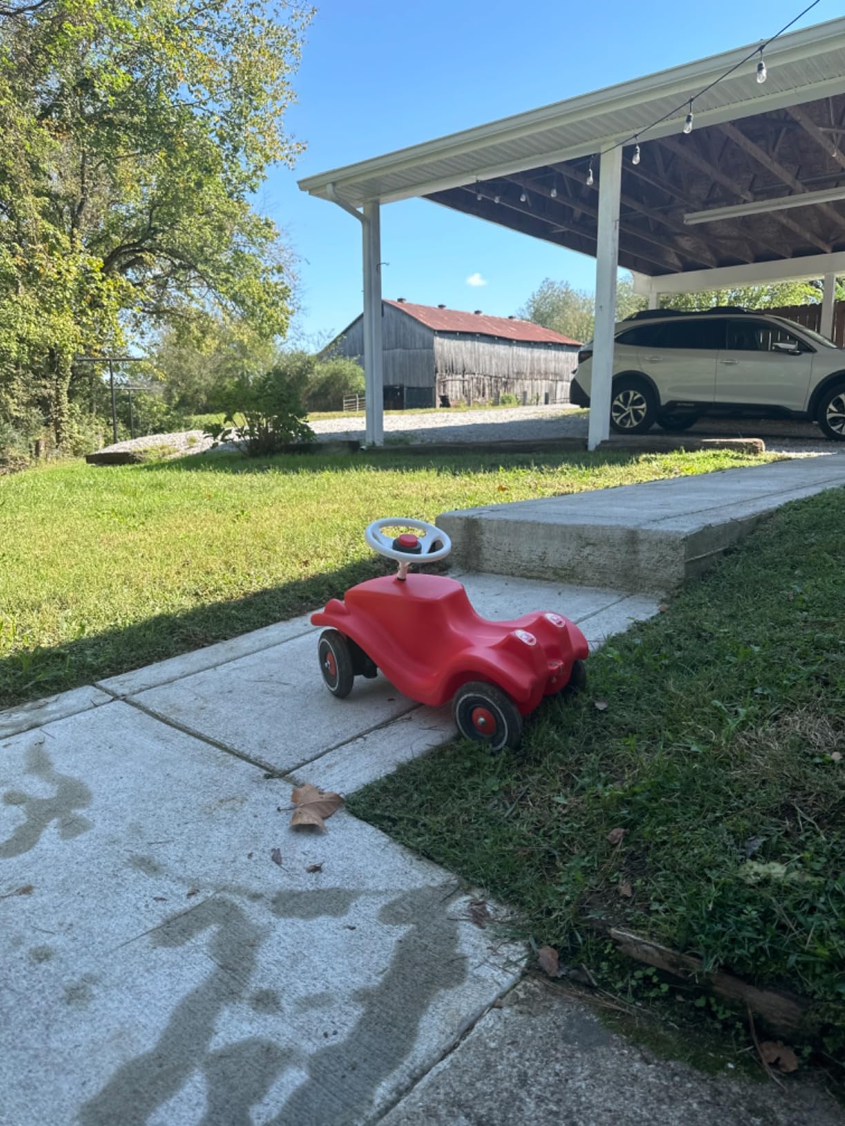BIG Bobby Car Classic Ride-On Vehicle Red, No Installation customer photo 1