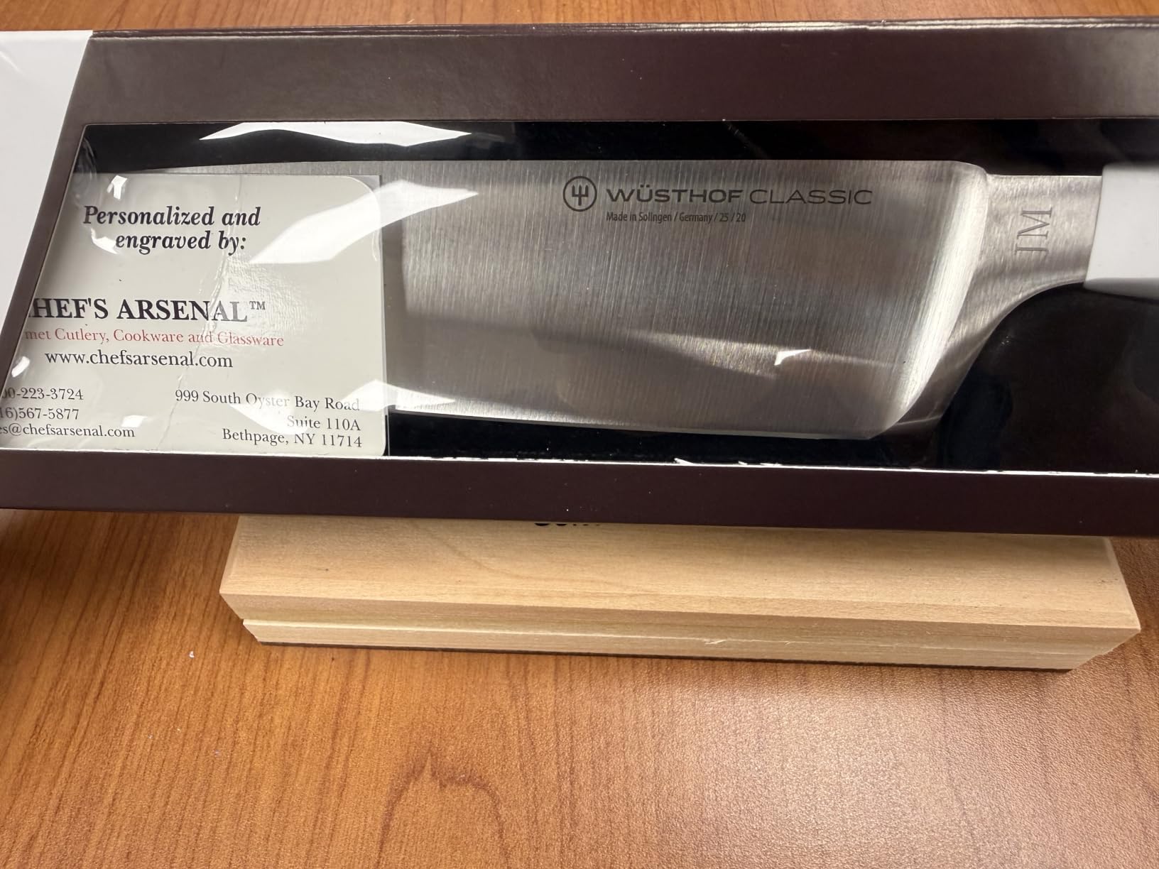 WÜSTHOF Classic 8 Inch Chef’s Knife,Black,8-Inch customer photo 2