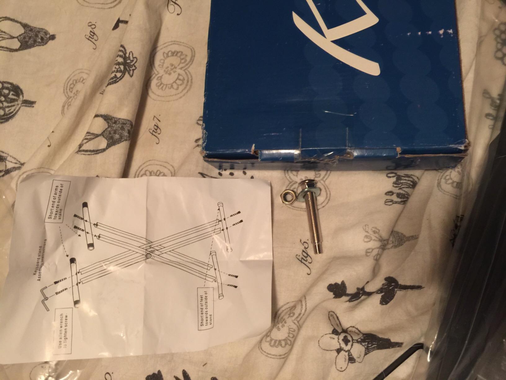Yamaha OEM PKBX2 Double-Braced Adjustable X-Style Keyboard Stand customer photo 1