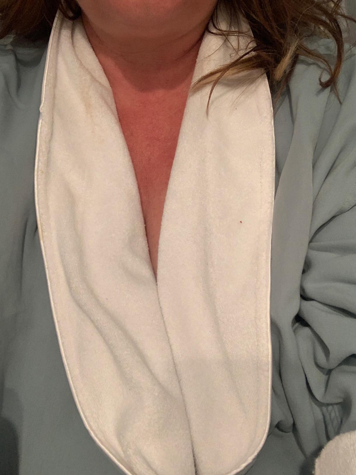 Plush Necessities Luxury Spa Robe - Microfiber with Cotton Terry Lining customer photo 1