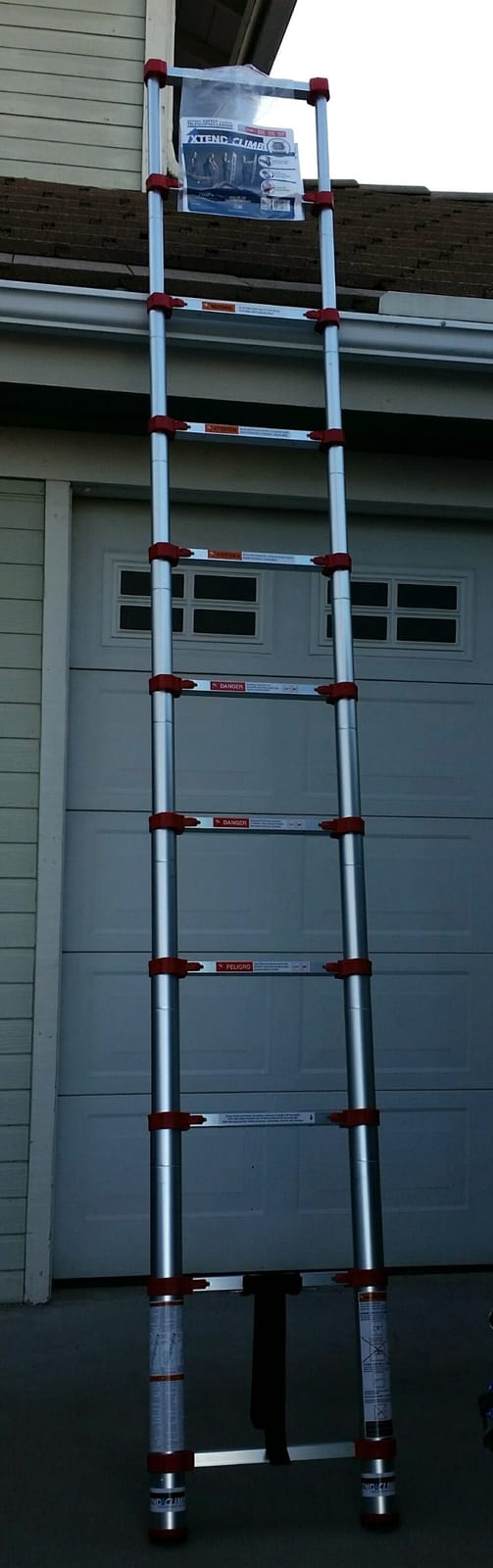 Xtend & Climb 780P Telescopic Ladder (12.5 FT - 300 LBS) customer photo 2
