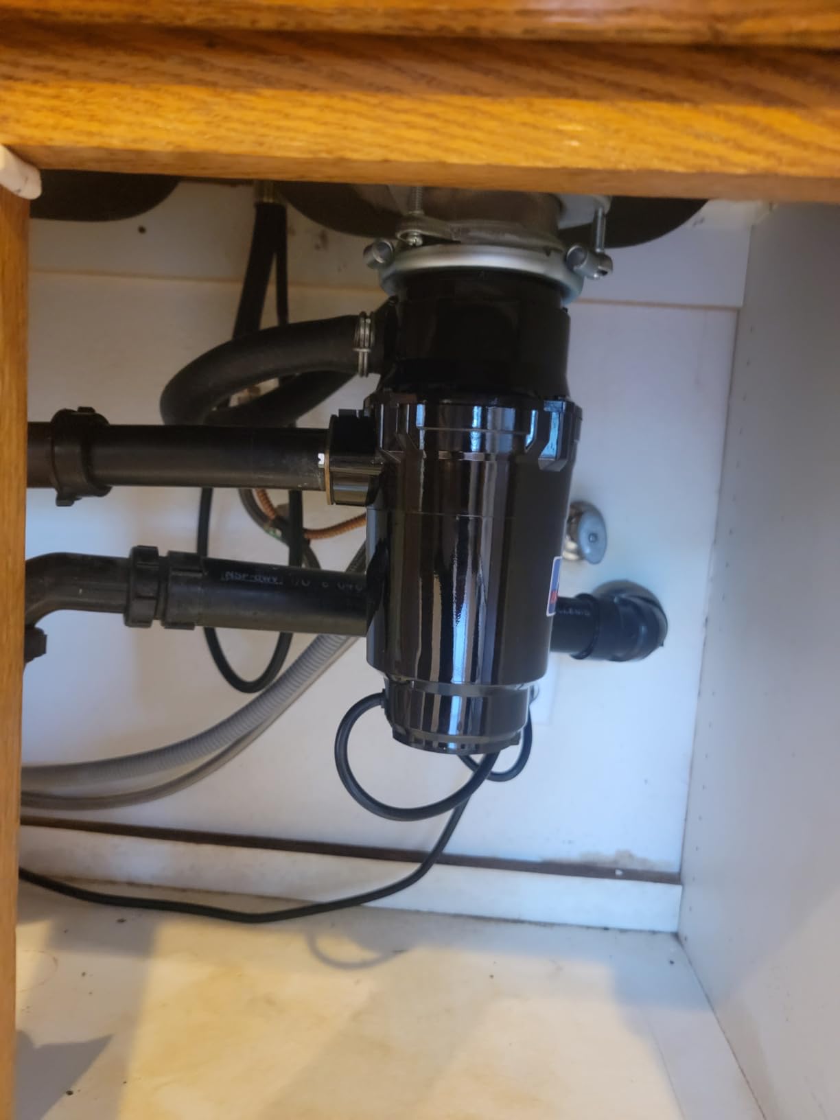 Waste Maid Garbage Disposal, Anti-Jam, Continuous Feed, 1/2 HP Economy customer photo 2