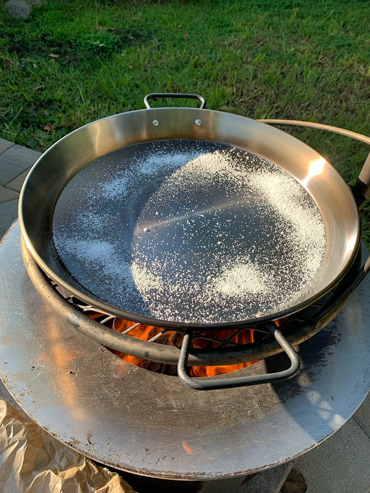 Garcima 16-Inch Pata Negra Restaurant Grade Paella Pan, 40cm customer photo 2
