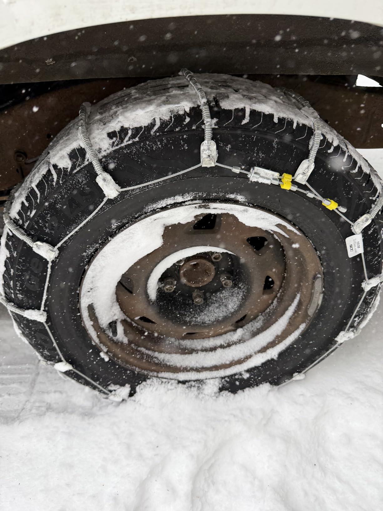 SCC SC1040 Radial Chain Cable Traction Tire Chain - Set of 2, Silver customer photo 1