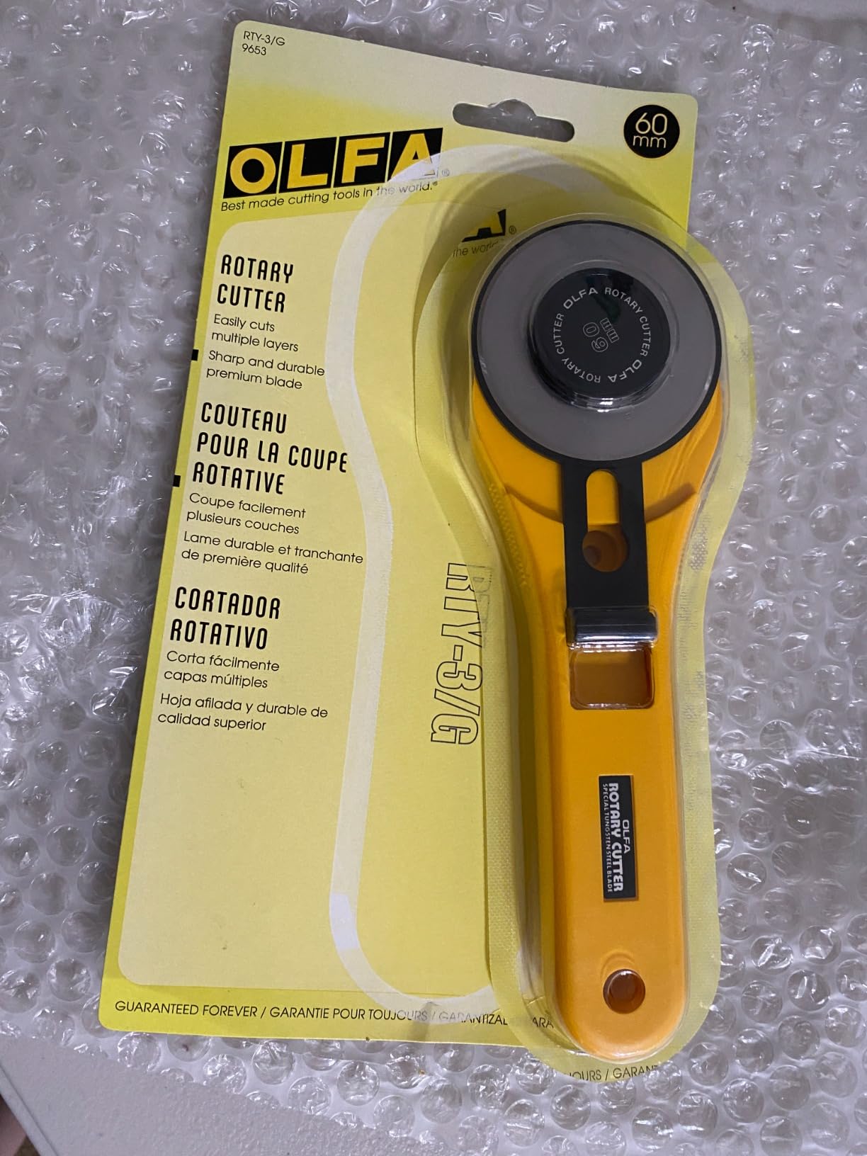 Olfa Standard Rotary Cutter 60mm customer photo 2