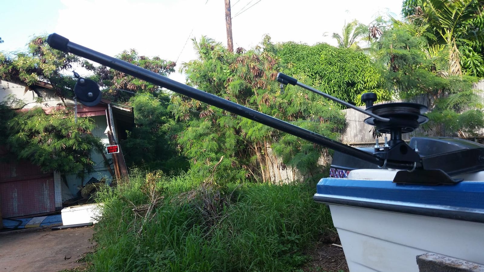 Scotty #1073DP Laketroller Manual Downrigger, Post Mount, Display Packed BLACK, Small customer photo 1