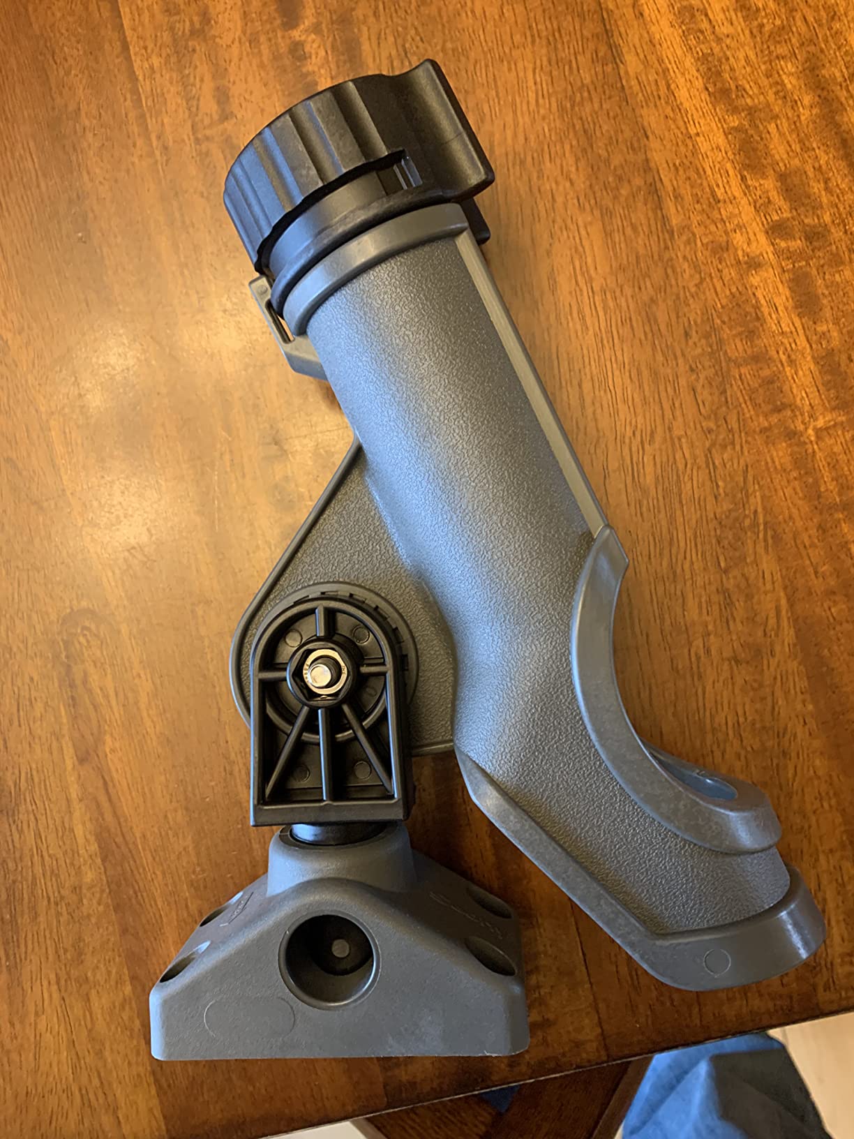 Scotty #230 Powerlock Rod Holder with #241 Side/Deck Mount, Adjustable Boat Fishing Rod Holder, Universal Cradle Design, Side or Deck Mount Installation, Marine-Grade Construction customer photo 1