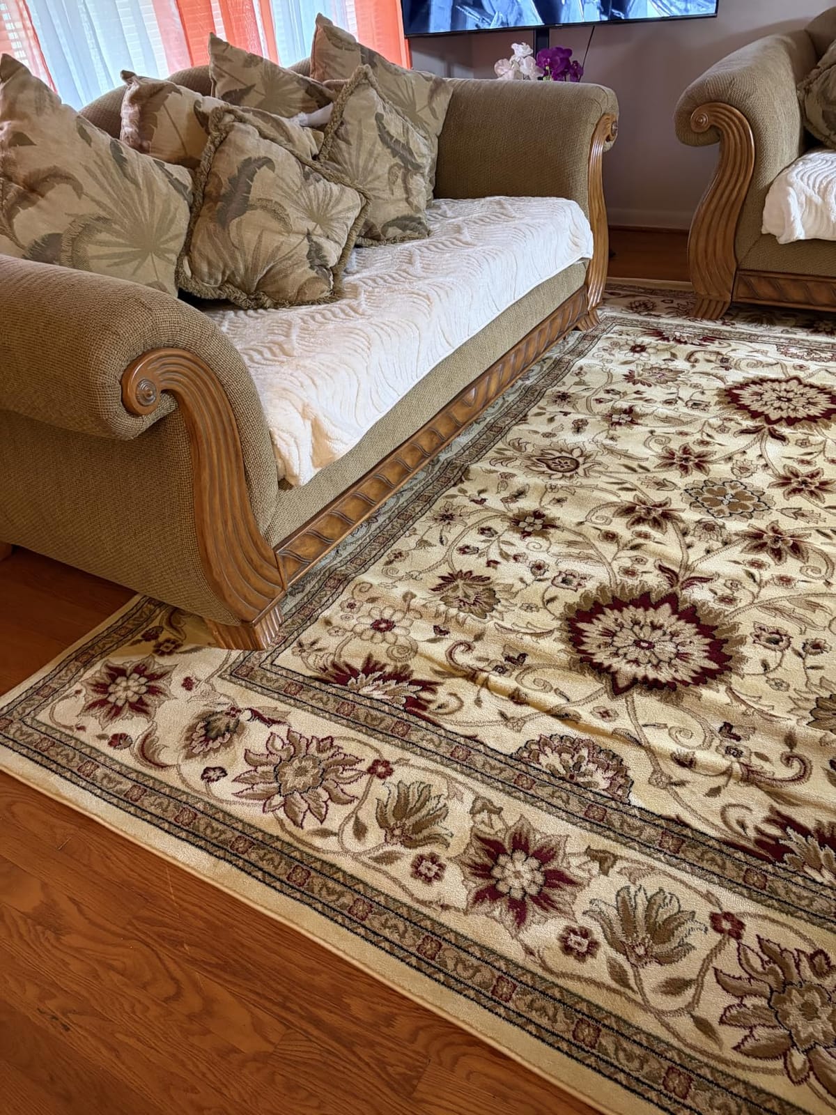 SAFAVIEH Lyndhurst Area Rug 6x9, Beige & Ivory LNH212D customer photo 1