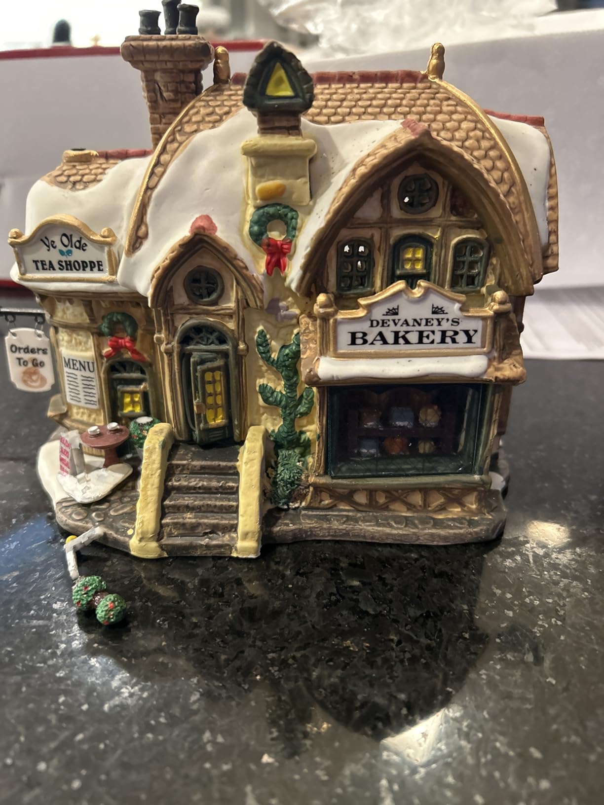 Lemax Christmas Village Devaneys Bakery Battery Operated Led - 35793 customer photo 1