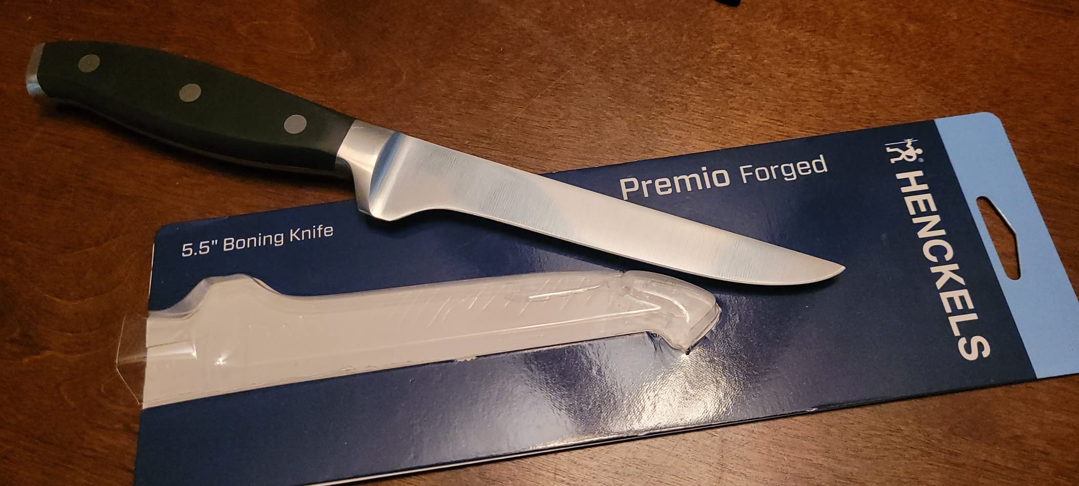 HENCKELS Forged Premio 5.5-inch Boning Knife, Black/Stainless Steel customer photo 1