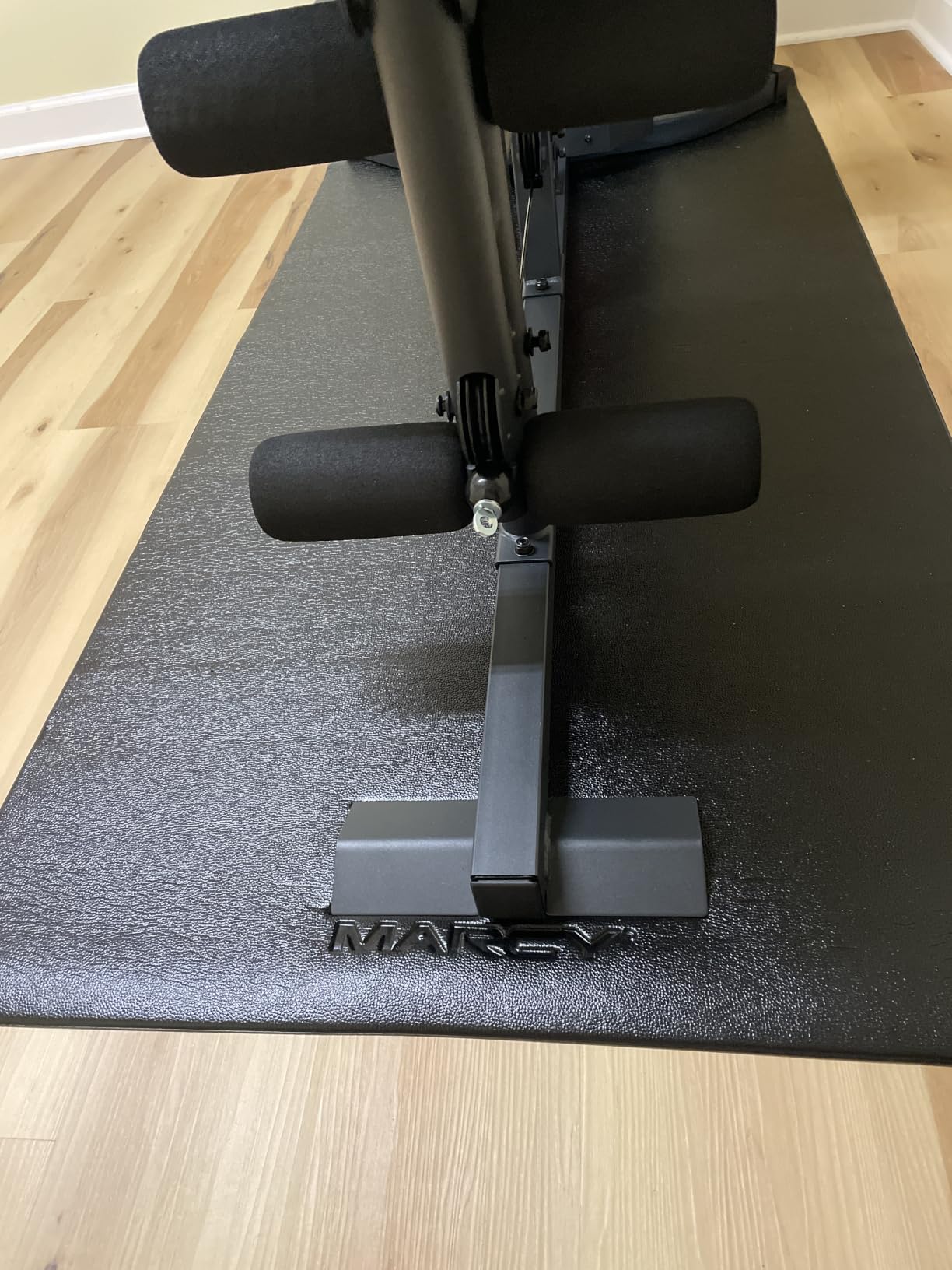 Marcy Fitness Equipment Mat and Floor Protector Compatible for Treadmills, Elliptical, Exercise Bikes, Stationary Cycles and Accessories customer photo 2