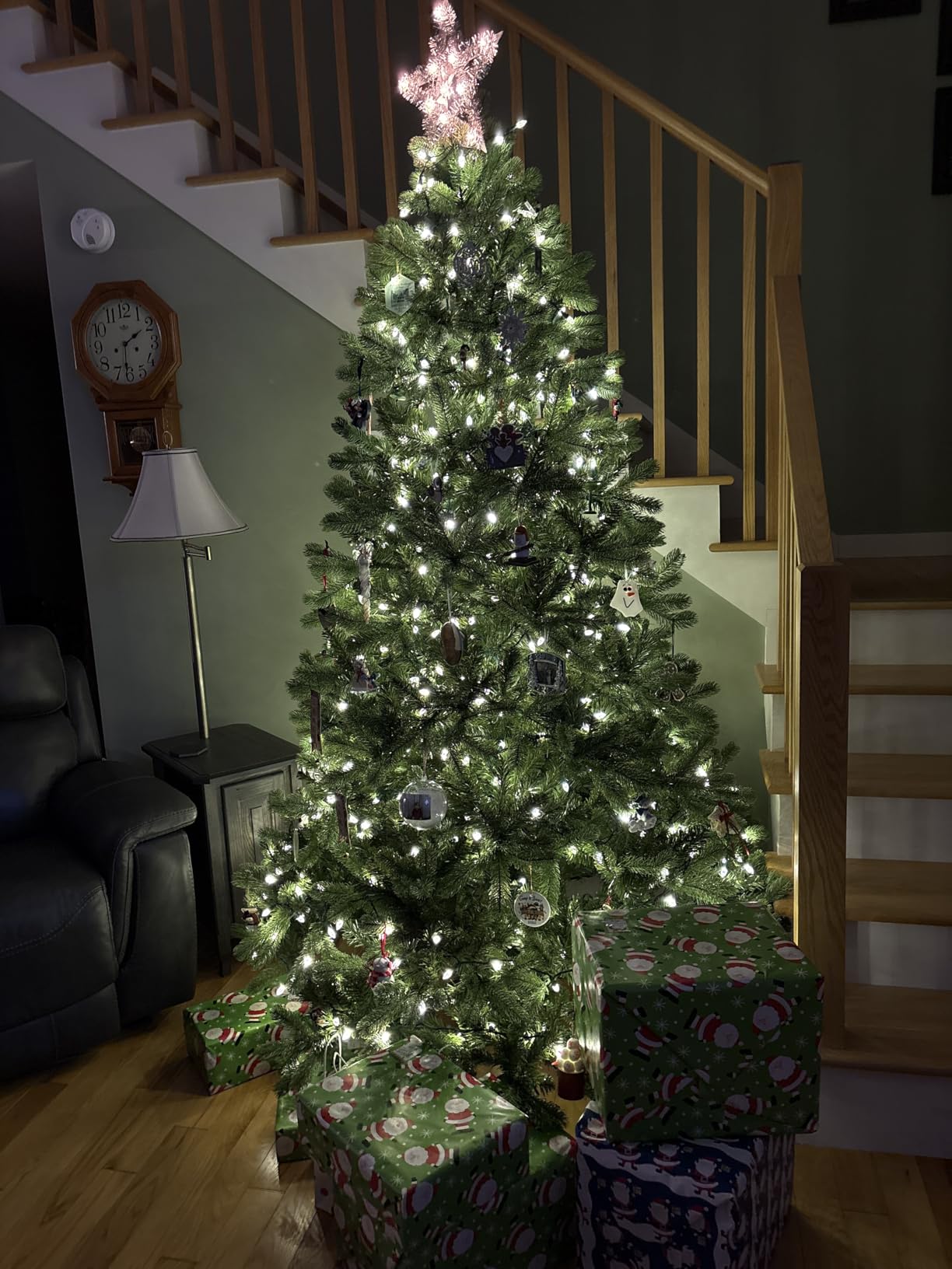 National Tree Company 7.5ft Unlit Downswept Douglas Fir Christmas Tree customer photo 2