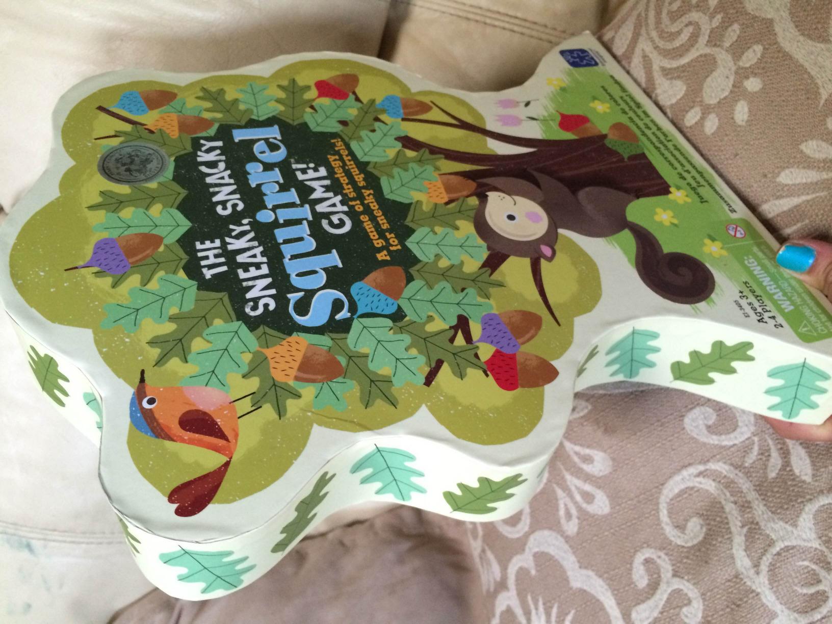 Educational Insights The Sneaky, Snacky Squirrel Game - Toddler Board Games for 3 Year Olds, Fine Motor Skills Toys for Toddlers, Color Matching Preschool, Tweezer Tool customer photo 2