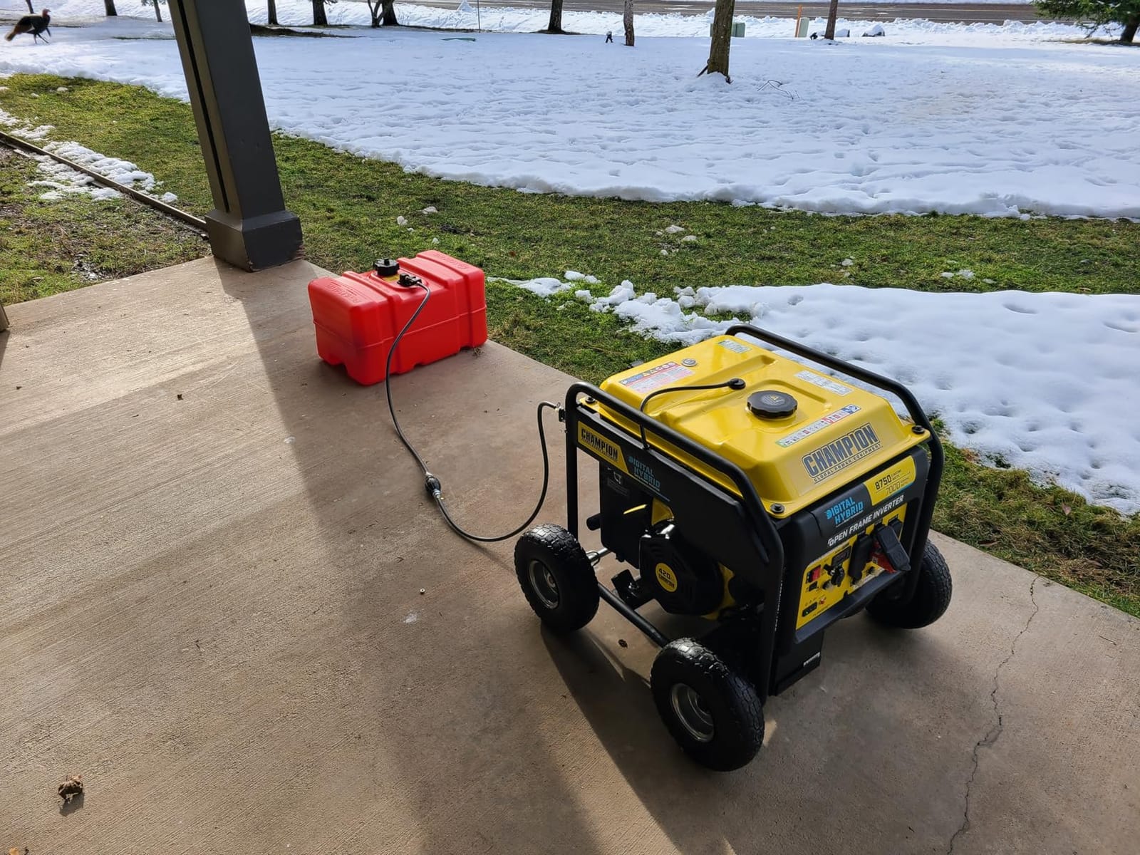 Scepter 12 Gallon Portable Marine Gas Can, Large Capacity Boat Fuel Tank customer photo 1
