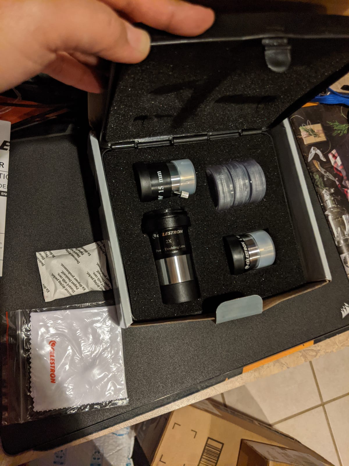 Celestron AstroMaster Telescope Accessory Kit – 1.25