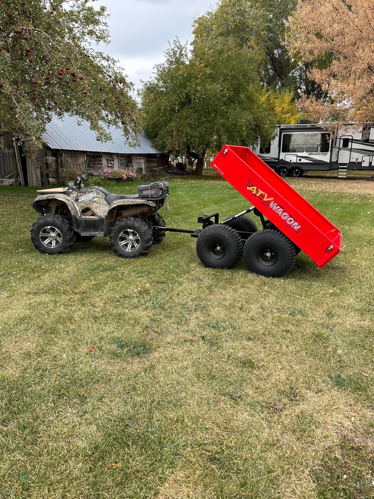 1600ut ATV Wagon Trailer customer photo 2