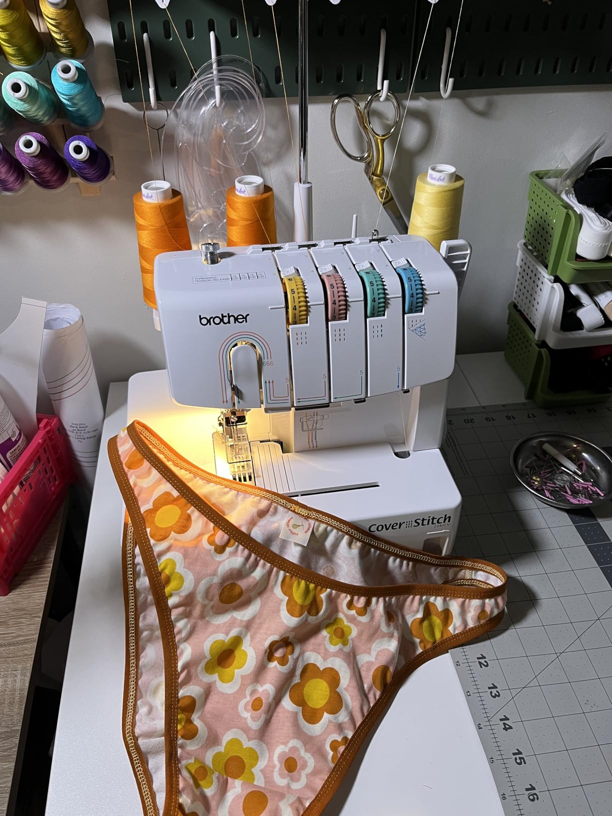 Brother 2340CV Coverstitch Serger Sewing Machine customer photo 2