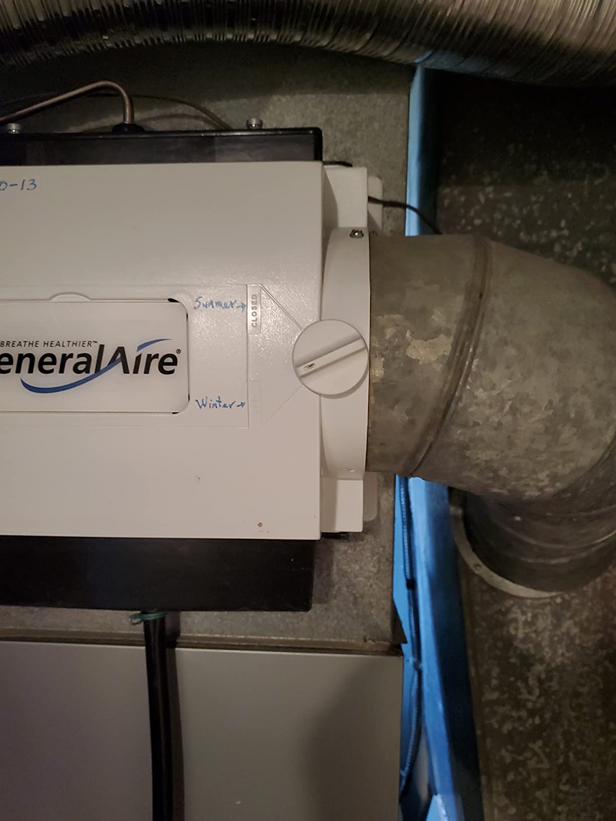 GeneralAire 1042LH Legacy Humidifier, 24V, Furnace Mount Bypass Type customer photo 1
