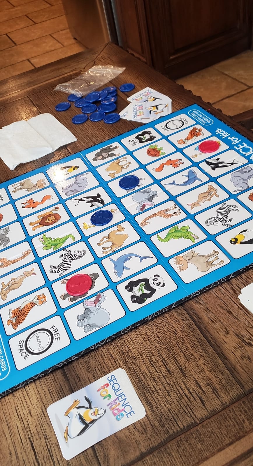 Jax SEQUENCE for Kids -- The 'No Reading Required' Strategy Game by Jax and Goliath, Multi Color, 11 inches (2-4 players) (Packaging May Vary) customer photo 2