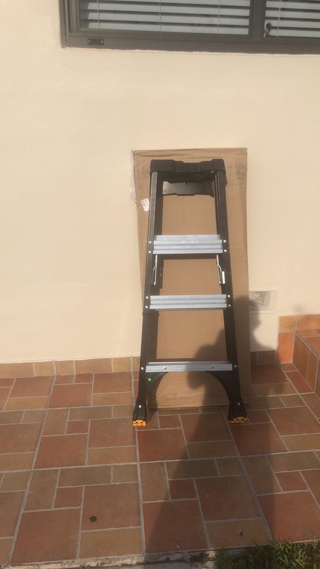 DeWalt Type IA 300lb Rated FG Stepladder 4' DXL3010-04 customer photo 1