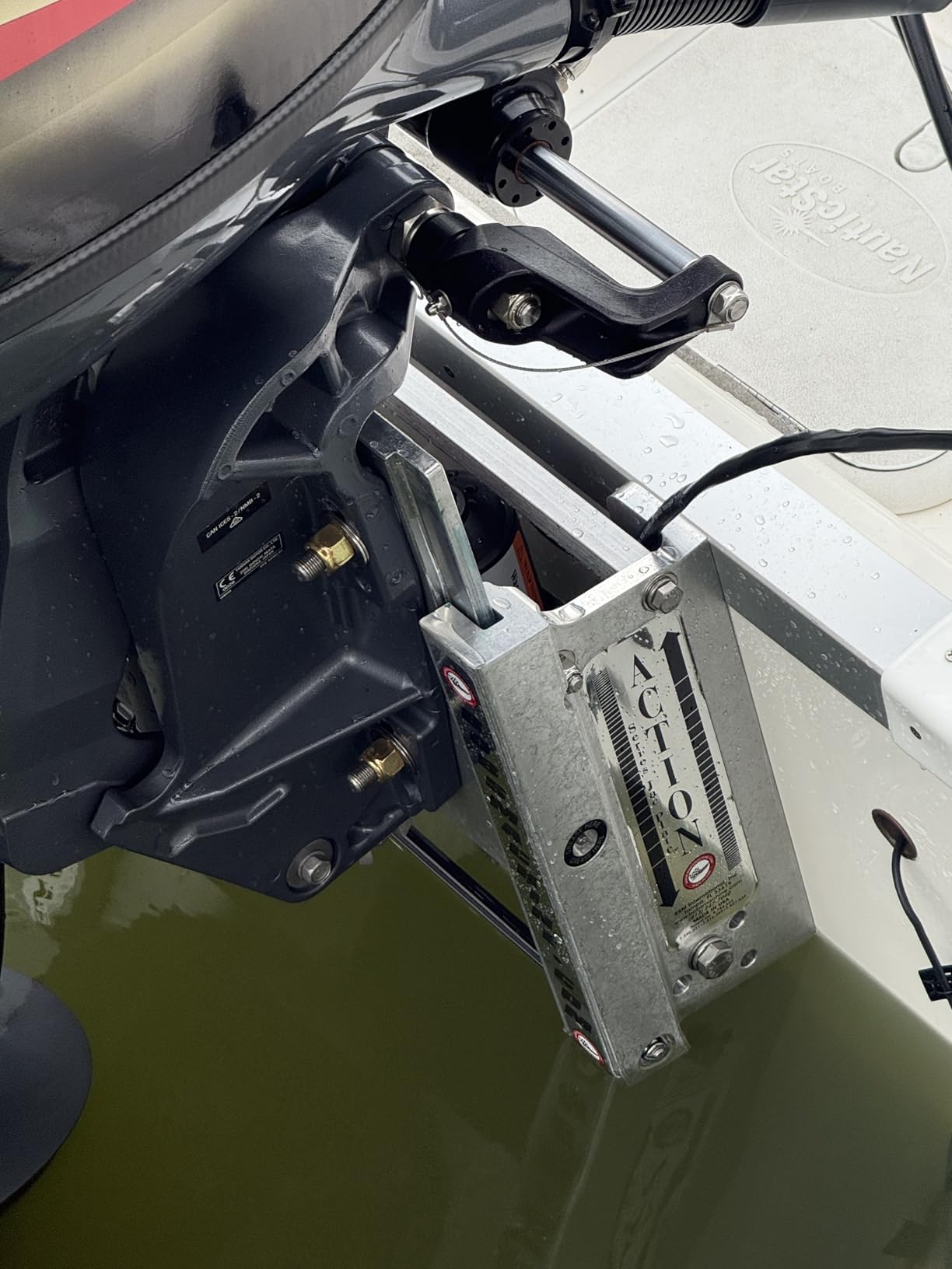 Bob's Machine 6 in Jac Plate 100-106010, 6 in Setback - Rated up to 300 HP customer photo 2