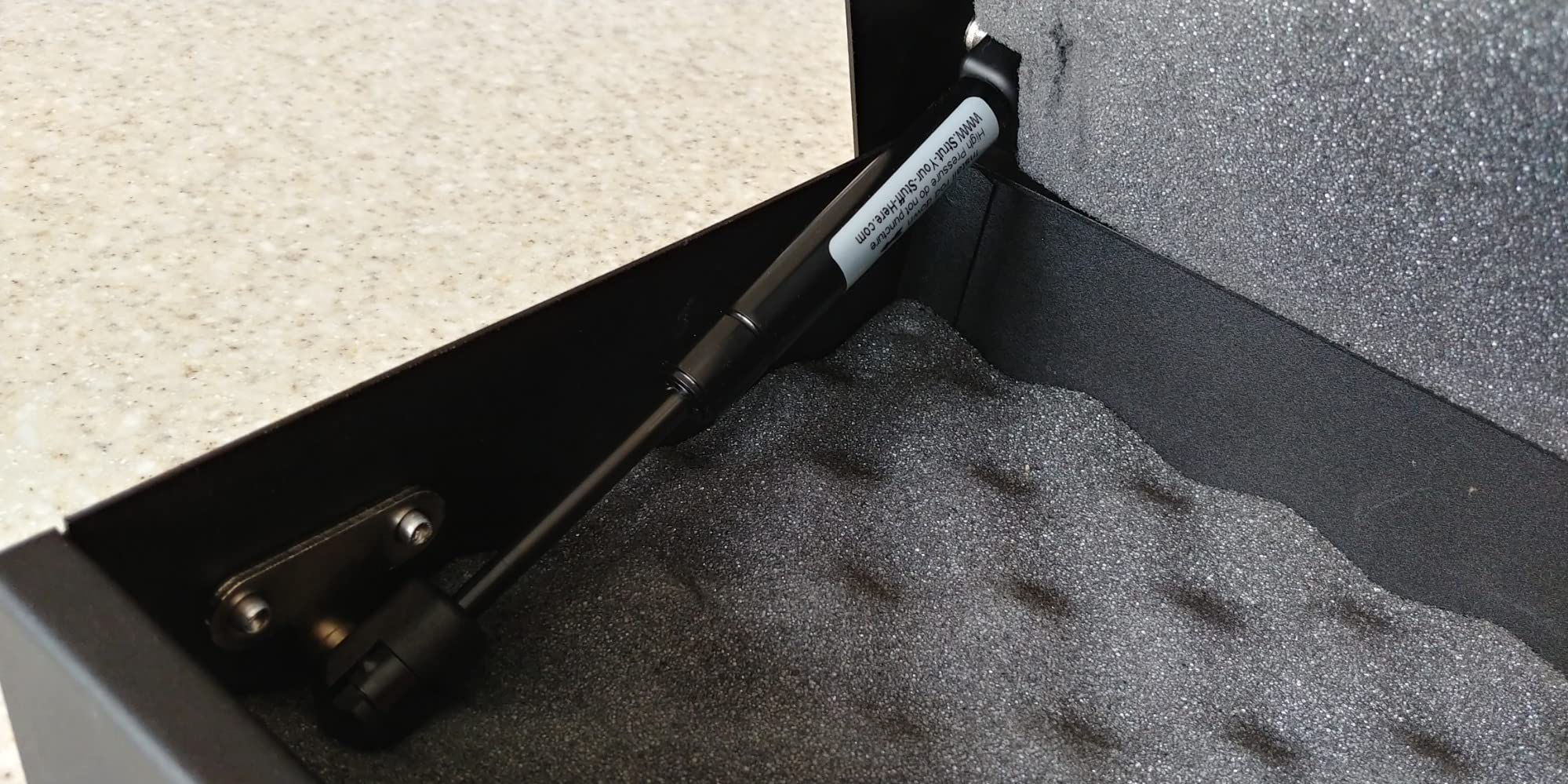 V-Line Top Draw Locking Tactical Gun Storage Box, Black customer photo 1