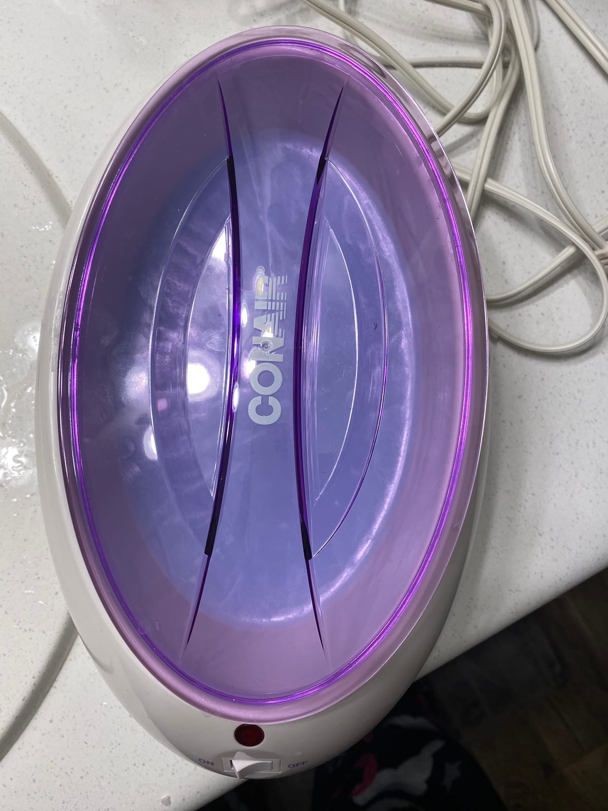 True Glow by Conair Paraffin Wax Machine for Hand and Feet - Paraffin Bath for Hands - Includes 1lb. Moisturizing Paraffin Wax - Pink customer photo 1