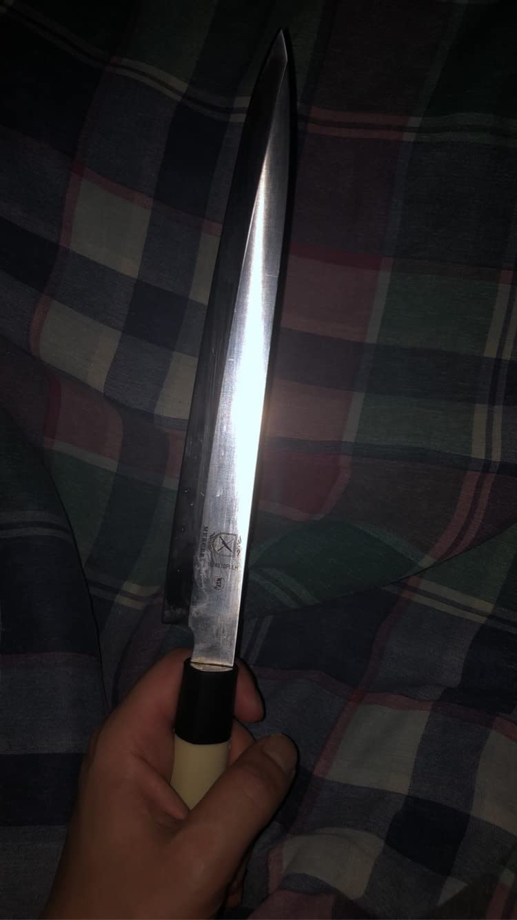 Mercer Culinary Asian Collection Left Handed Yanagi Sashimi Knife with NSF Handle, 10-Inch customer photo 1