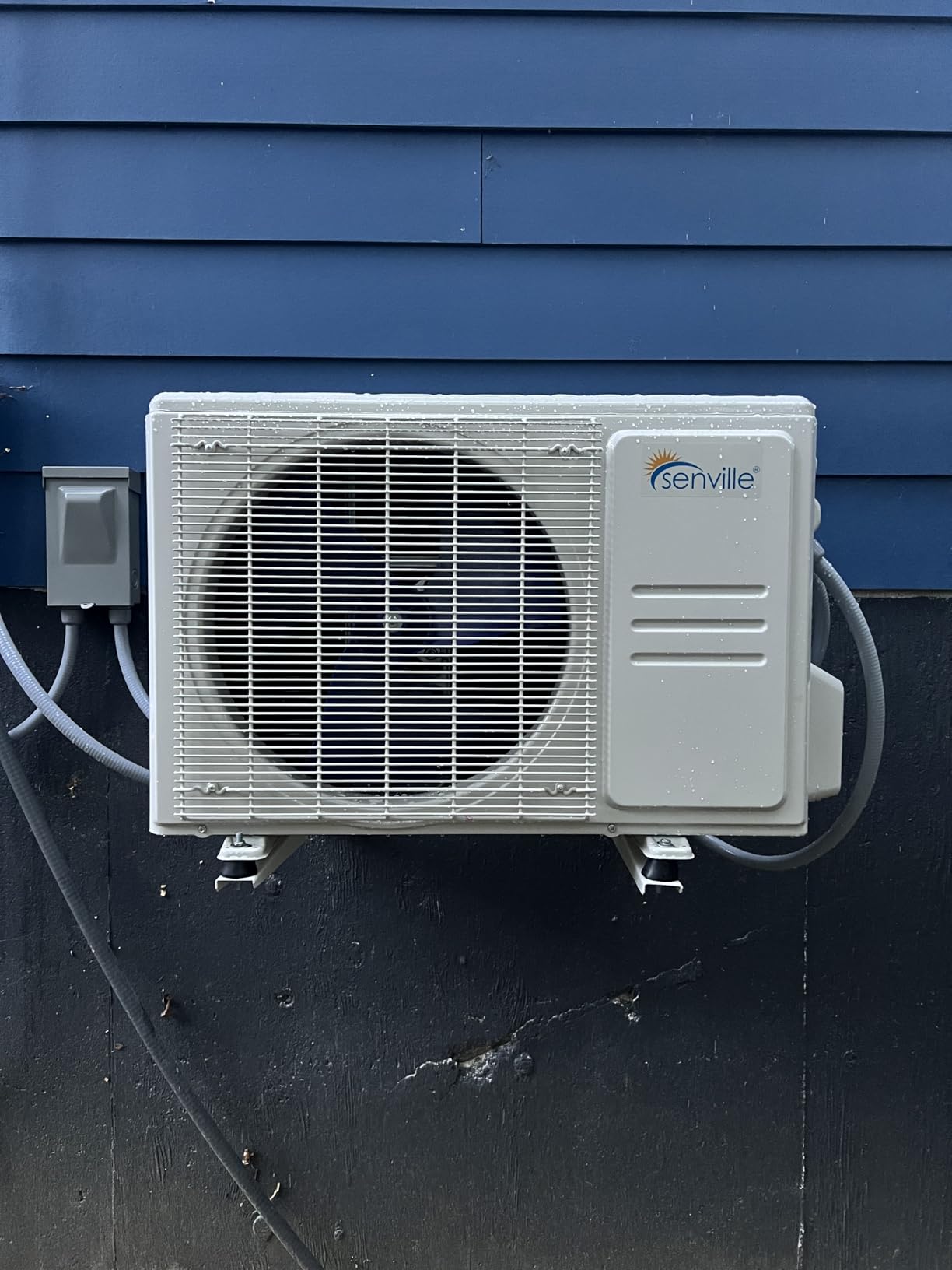 Senville AURA Mini Split Air Conditioner, Heat Pump, White, 12000 BTU customer photo 2