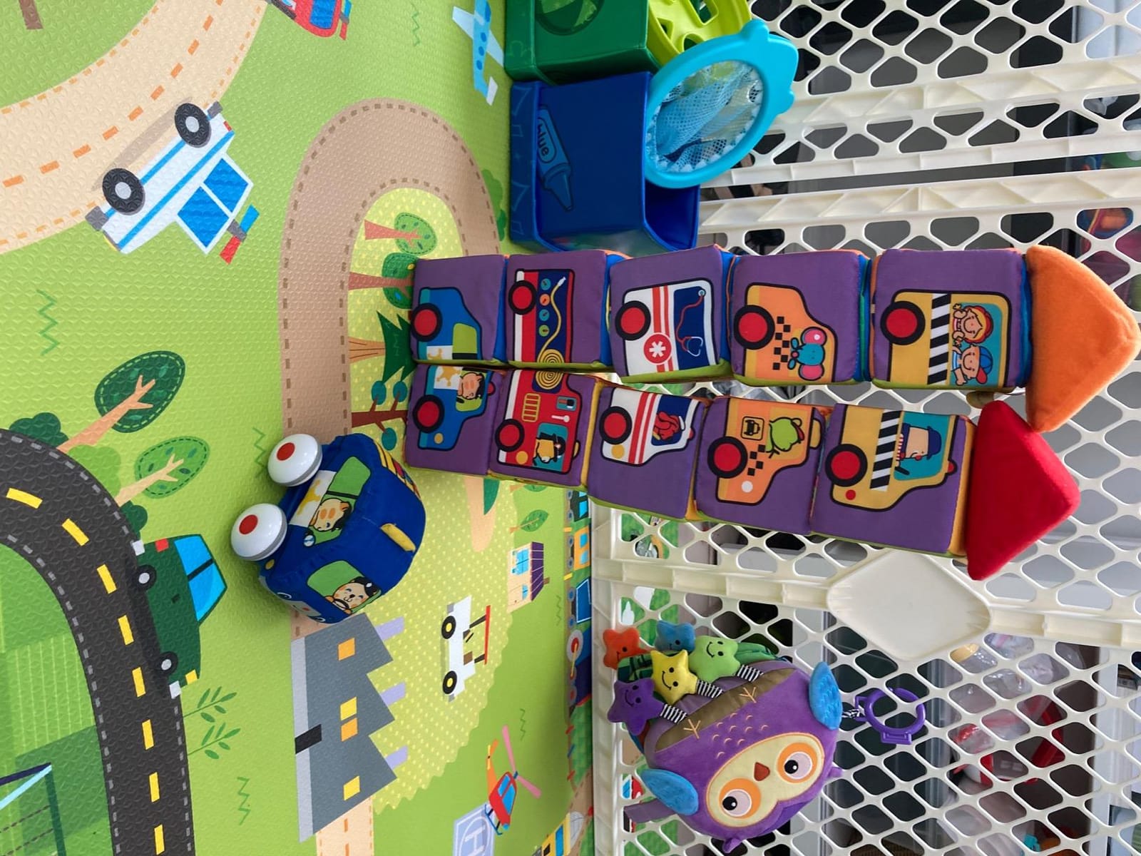 Melissa & Doug K's Kids Match and Build Soft Blocks Set customer photo 2