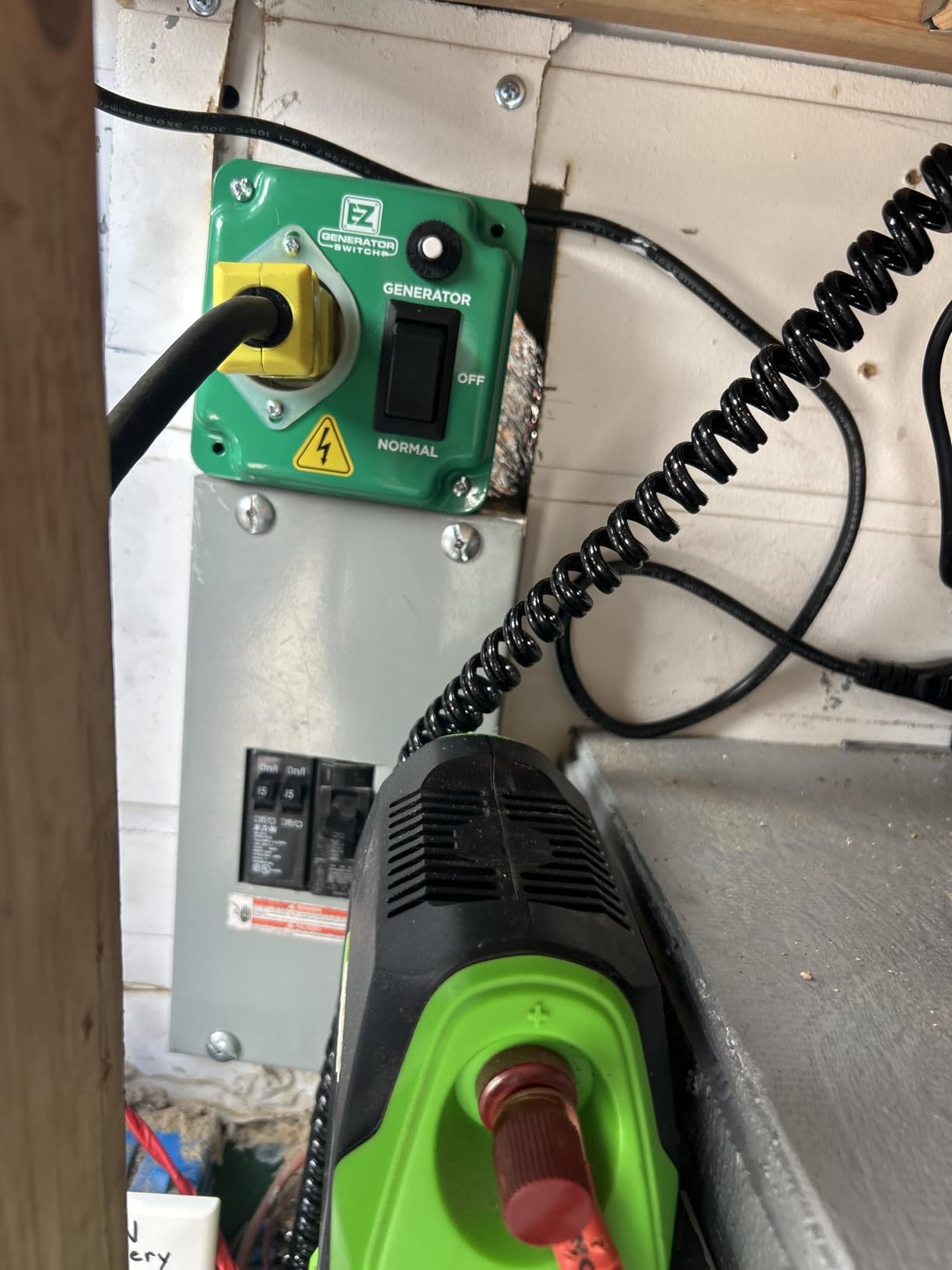 The Original, Patented, UL/CSA Approved Manual Transfer Switch - Made in the USA customer photo 2
