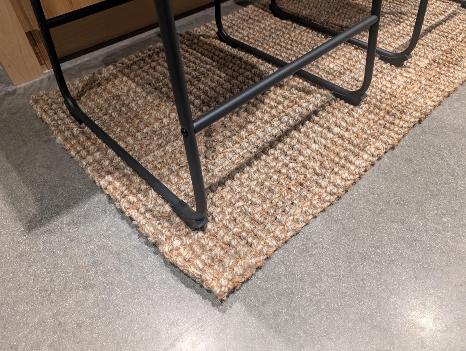 SAFAVIEH Area Rug 3x5 - Natural Fiber Collection - Natural Brown, Handmade Jute & Coir, Farmhouse Style, Chunky Textured Thick Pile (NF747A) customer photo 2