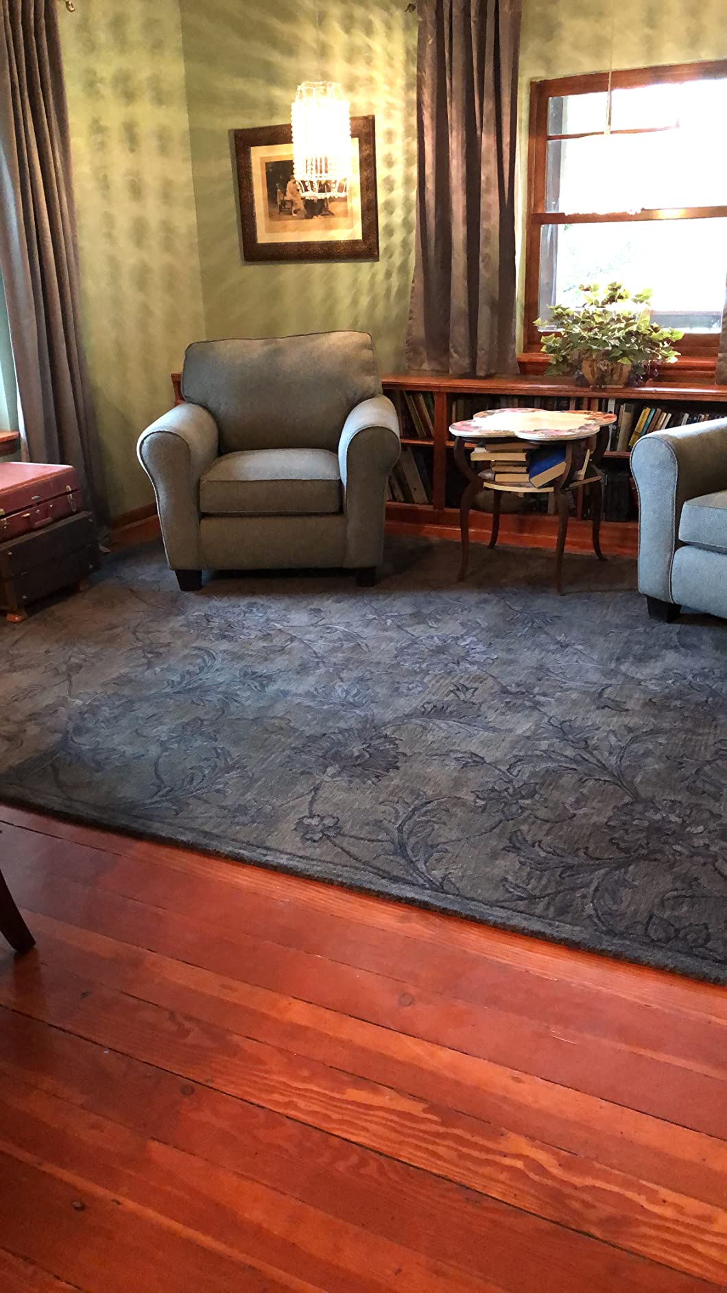 SAFAVIEH Antiquity Collection 6' x 9' Grey/Multi AT824B Handmade Traditional Oriental Premium Wool Area Rug customer photo 2